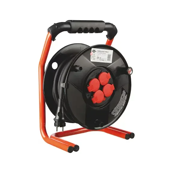 Enrouleur prolongateur 4 prises 16 A IP44
